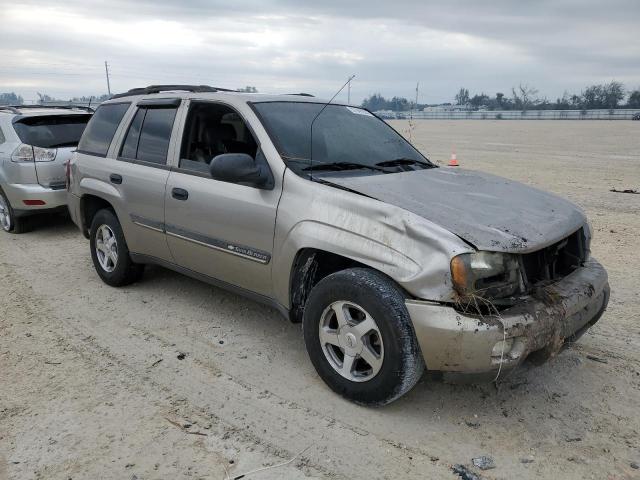 1GNDS13S622112721 - 2002 CHEVROLET TRAILBLAZE TAN photo 4