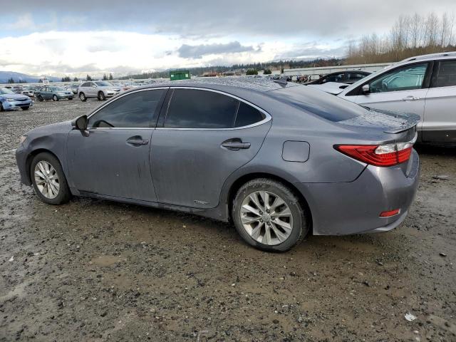 JTHBW1GG9E2052057 - 2014 LEXUS ES 300H GRAY photo 2