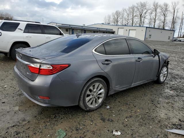 JTHBW1GG9E2052057 - 2014 LEXUS ES 300H GRAY photo 3