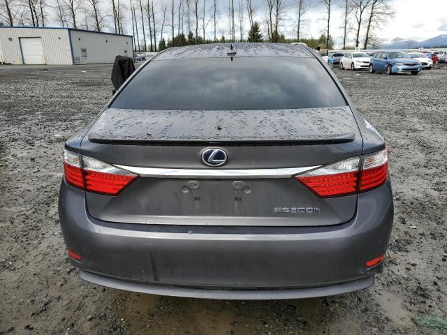 JTHBW1GG9E2052057 - 2014 LEXUS ES 300H GRAY photo 6