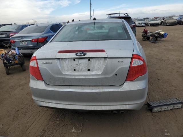 3FAHP0HA9AR160932 - 2010 FORD FUSION SE SILVER photo 6