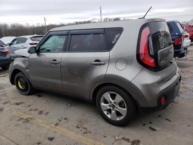 KNDJN2A24K7645178 - 2019 KIA SOUL GRAY photo 2