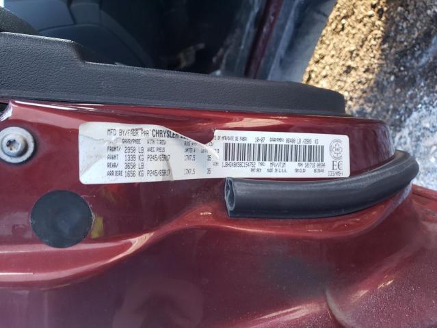 1J8HG48K58C154752 - 2008 JEEP COMMANDER SPORT ბურგუნდია ფოტო 13