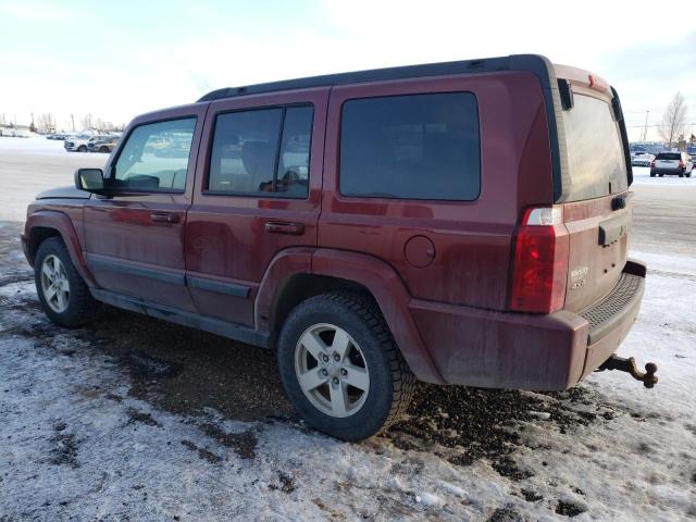 1J8HG48K58C154752 - 2008 JEEP COMMANDER SPORT ბურგუნდია ფოტო 2