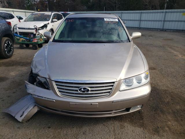 KMHFC46F96A114808 - 2006 HYUNDAI AZERA SE TAN photo 5