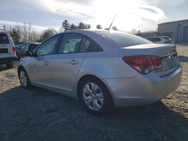 1G1PA5SGXD7104004 - 2013 CHEVROLET CRUZE LS SILVER photo 2