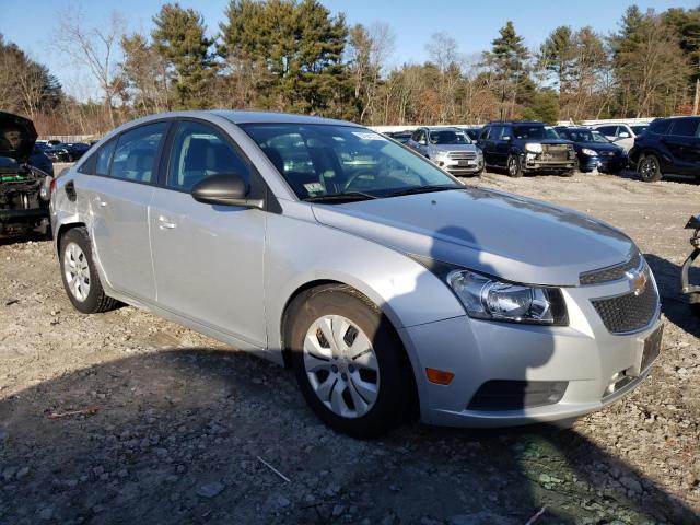 1G1PA5SGXD7104004 - 2013 CHEVROLET CRUZE LS SILVER photo 4