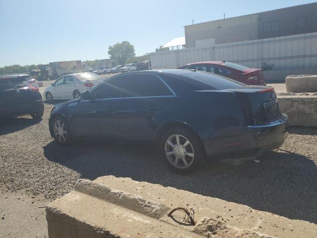 1G6DF577480171767 - 2008 CADILLAC CTS BLUE photo 2