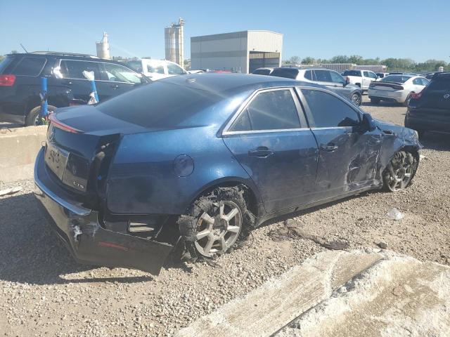 1G6DF577480171767 - 2008 CADILLAC CTS BLUE photo 3