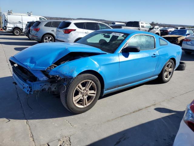 1ZVBP8AM4E5215103 - 2014 FORD MUSTANG BLUE photo 1