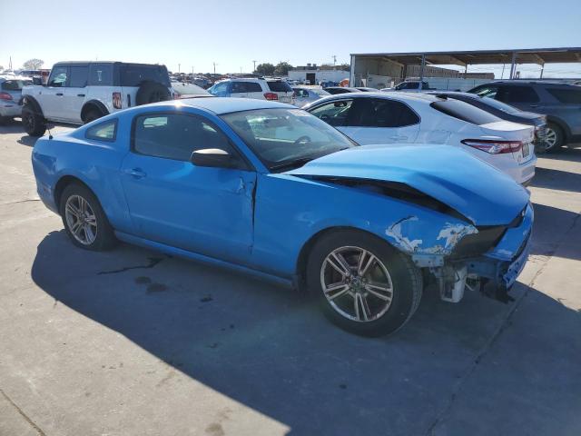 1ZVBP8AM4E5215103 - 2014 FORD MUSTANG BLUE photo 4