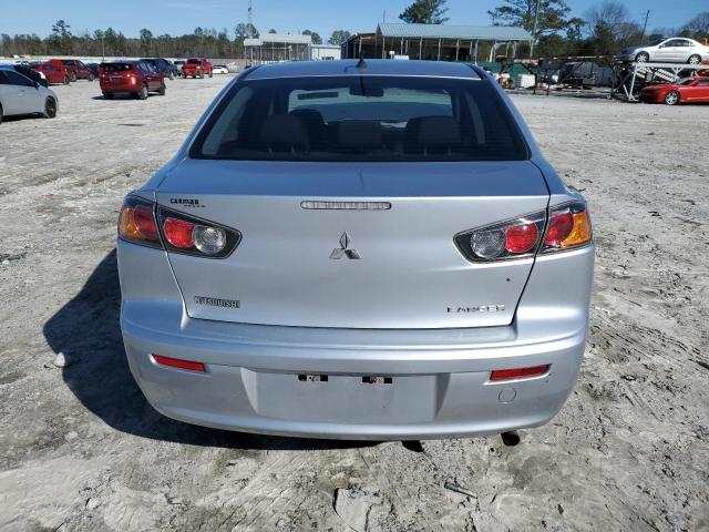 JA32U2FU8DU017841 - 2013 MITSUBISHI LANCER ES/ES SPORT SILVER photo 6