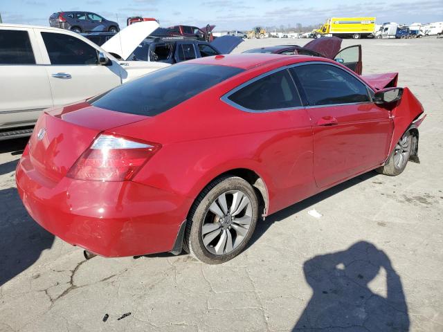 1HGCS12878A006708 - 2008 HONDA ACCORD EXL RED photo 3