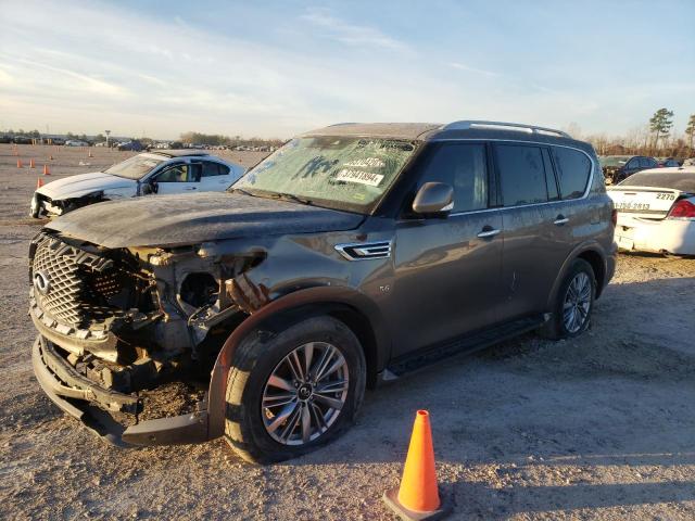 JN8AZ2NF7K9687158 - 2019 INFINITI QX80 LUXE GRAY photo 1