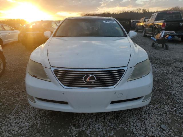 JTHBL46F195084797 - 2009 LEXUS LS 460 WHITE photo 5