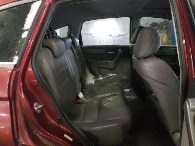 JHLRE48718C058777 - 2008 HONDA CR-V EXL BURGUNDY photo 11