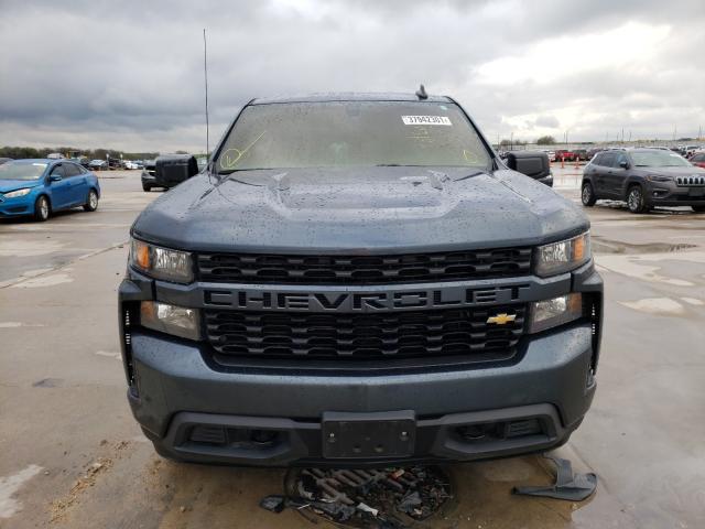 3GCPWBEKXLG362047 - 2020 CHEVROLET SILVERADO C1500 CUSTOM GRAY photo 9