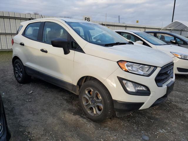 MAJ3S2FE4LC384654 - 2020 FORD ECOSPORT S WHITE photo 4