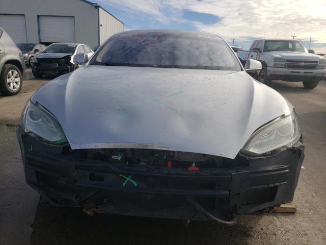 5YJSA1CN4DFP11372 - 2013 TESLA MODEL S Արծաթագույն լուսանկար 5