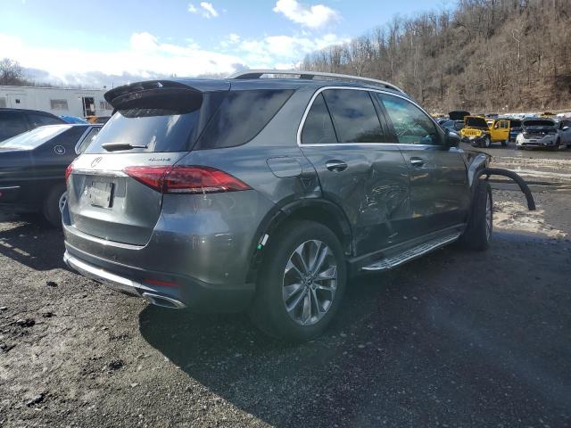 4JGFB5KB9MA407262 - 2021 MERCEDES-BENZ GLE 450 4MATIC GRAY photo 3