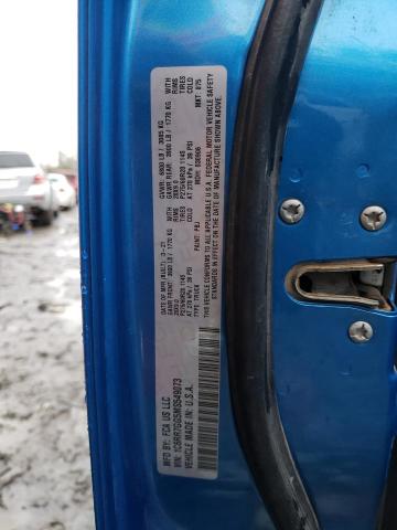 1C6RR7GG5MS549073 - 2021 RAM 1500 CLASS SLT ლურჯი ფოტო 12