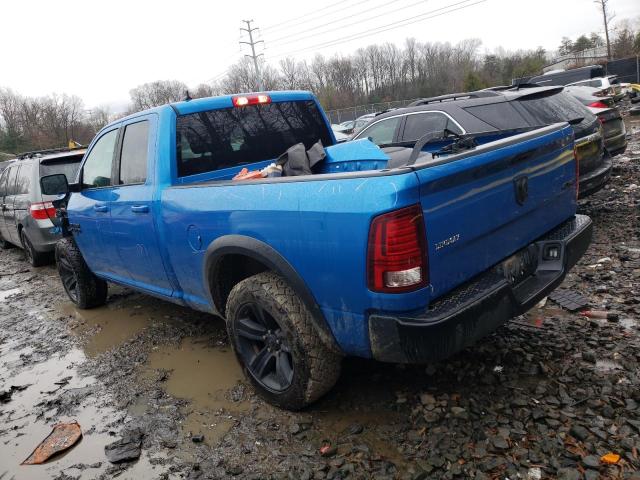 1C6RR7GG5MS549073 - 2021 RAM 1500 CLASS SLT BLUE photo 2