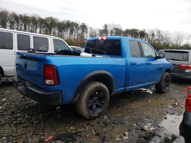 1C6RR7GG5MS549073 - 2021 RAM 1500 CLASS SLT BLUE photo 3