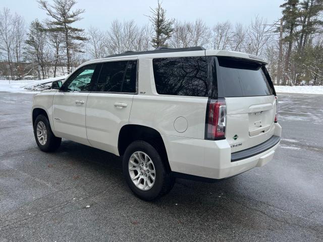 1GKS2BKC3FR686548 - 2015 GMC YUKON SLT WHITE photo 3