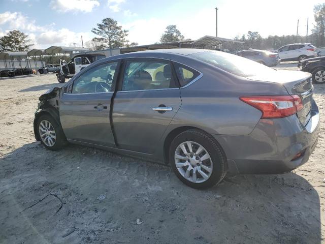 3N1AB7APXHY383145 - 2017 NISSAN SENTRA S GRAY photo 2