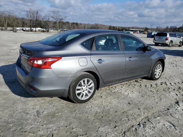 3N1AB7APXHY383145 - 2017 NISSAN SENTRA S GRAY photo 3