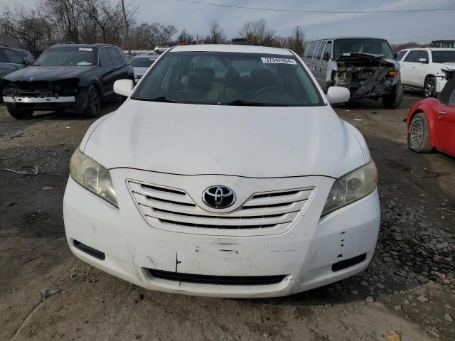 4T1BE46K77U699197 - 2007 TOYOTA CAMRY CE WHITE photo 5