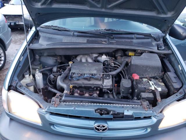 4T3ZF19C9YU204327 - 2000 TOYOTA SIENNA CE GREEN photo 11