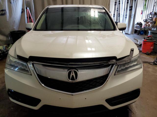 5JAYD3H54LL170634 - 2015 ACURA MDX WHITE photo 5