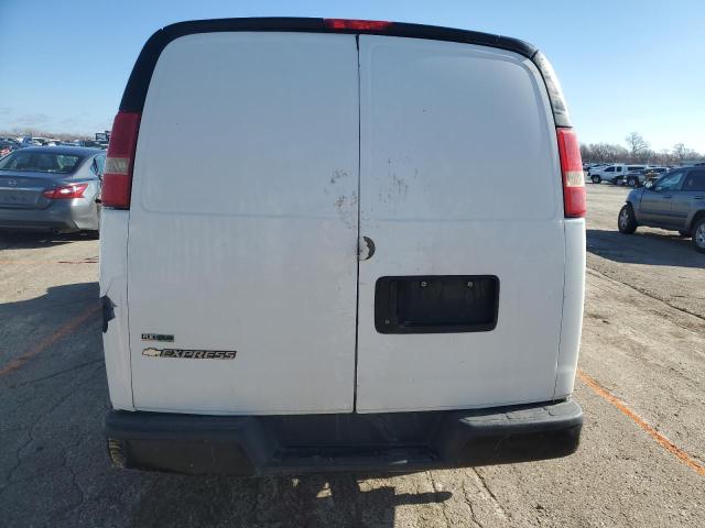 1GCZGFBA7A1156401 - 2010 CHEVROLET EXPRESS G2 WHITE photo 6