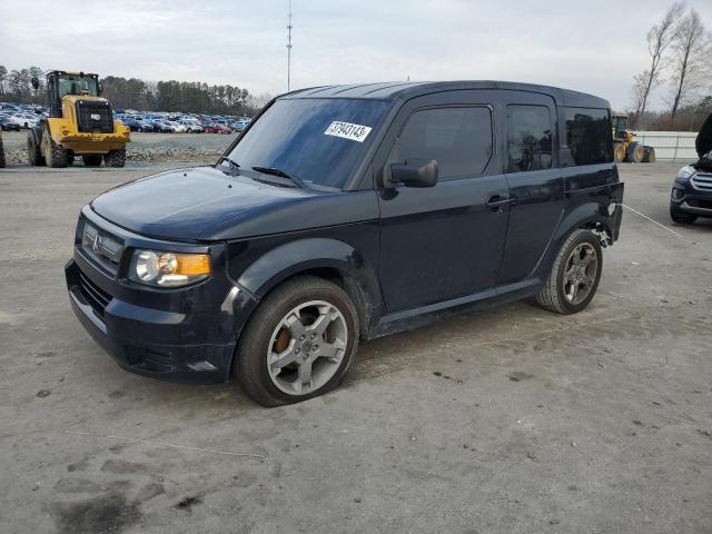 5J6YH18947L001367 - 2007 HONDA ELEMENT SC BLACK photo 1