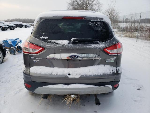 1FMCU0J9XEUE52936 - 2014 FORD ESCAPE TITANIUM GRAY photo 6