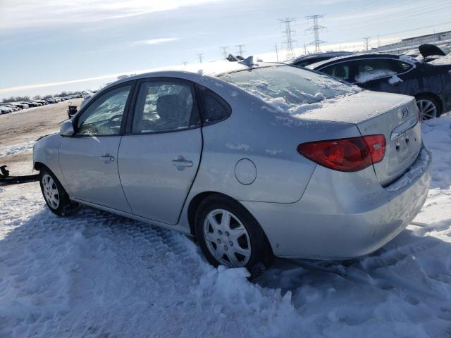 KMHDU4AD4AU168650 - 2010 HYUNDAI ELANTRA BLUE SILVER photo 2