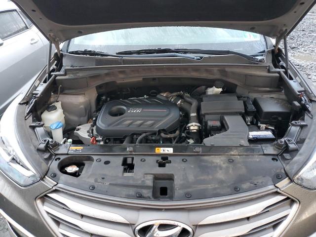 5XYZWDLA8HG434187 - 2017 HYUNDAI SANTA FE S SILVER photo 11