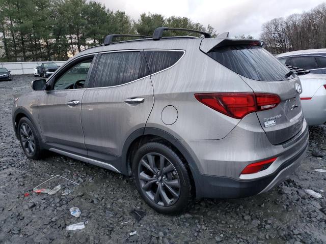 5XYZWDLA8HG434187 - 2017 HYUNDAI SANTA FE S SILVER photo 2