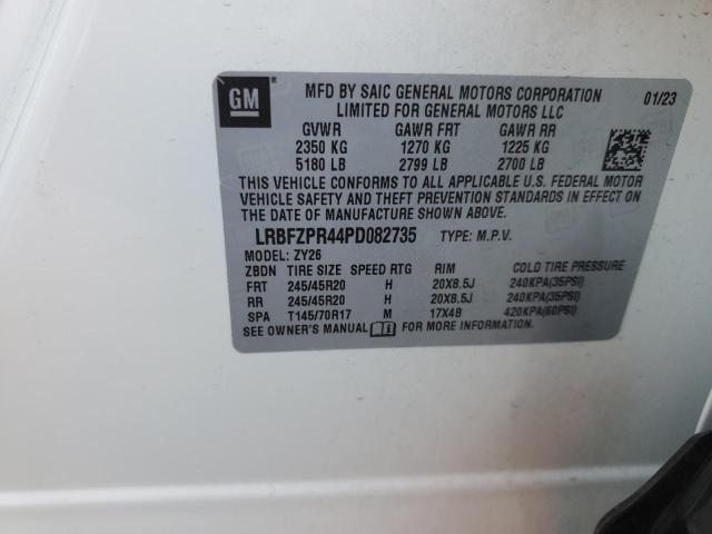 LRBFZPR44PD082735 - 2023 BUICK ENVISION ESSENCE WHITE photo 13