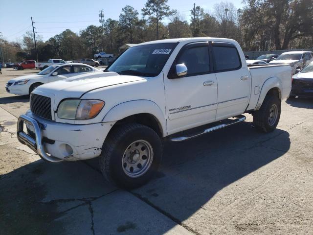 5TBET34186S540177 - 2006 TOYOTA TUNDRA DOUBLE CAB SR5 WHITE photo 1