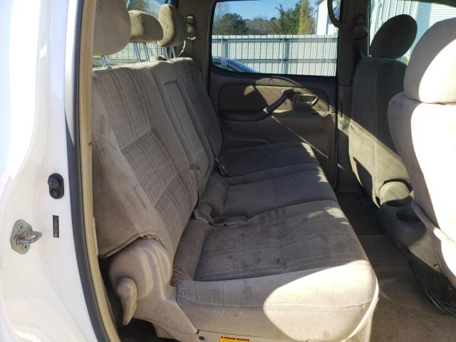5TBET34186S540177 - 2006 TOYOTA TUNDRA DOUBLE CAB SR5 WHITE photo 10