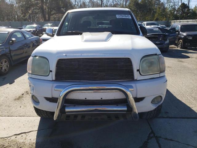 5TBET34186S540177 - 2006 TOYOTA TUNDRA DOUBLE CAB SR5 WHITE photo 5