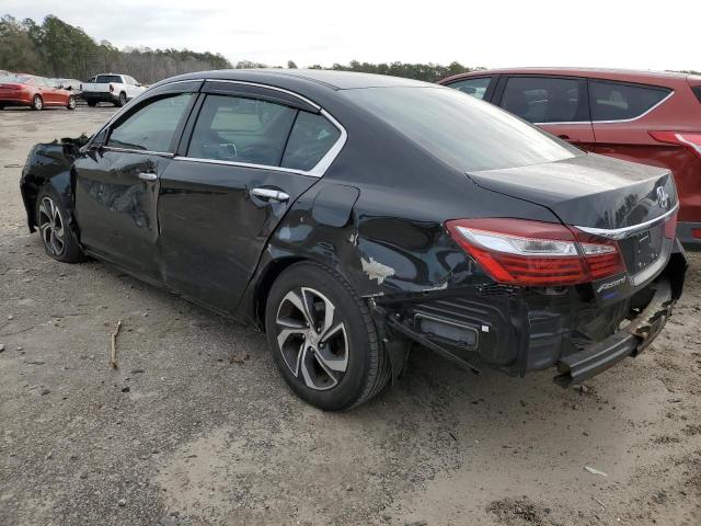 1HGCR2F39HA099943 - 2017 HONDA ACCORD LX BLACK photo 2