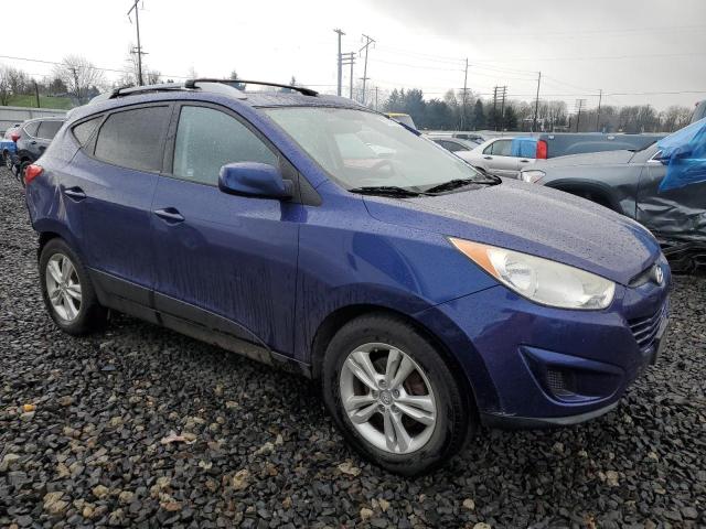 KM8JUCACXBU257337 - 2011 HYUNDAI TUCSON GLS BLUE photo 4