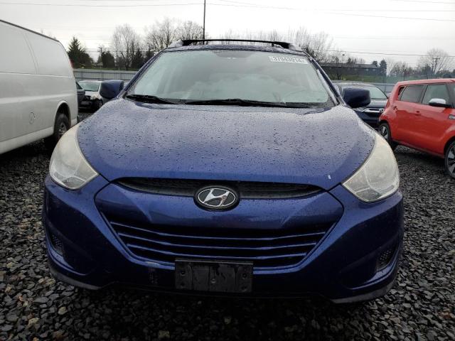 KM8JUCACXBU257337 - 2011 HYUNDAI TUCSON GLS BLUE photo 5