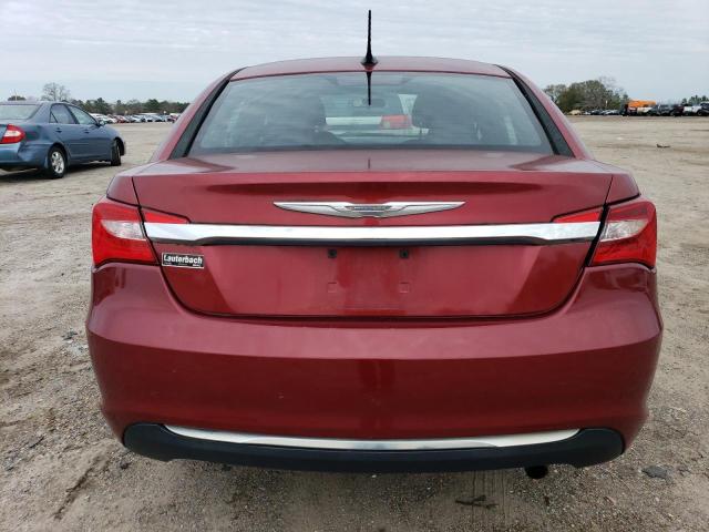 1C3CCBAB2EN207200 - 2014 CHRYSLER 200 LX RED photo 6