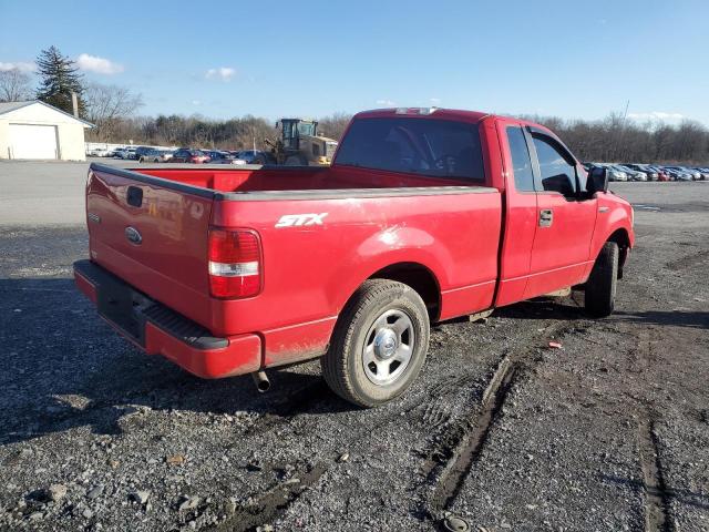 1FTRF12245KE05266 - 2005 FORD F150 RED photo 3