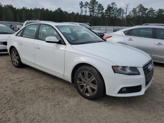 WAUBFAFL7AN055819 - 2010 AUDI A4 PREMIUM WHITE photo 4