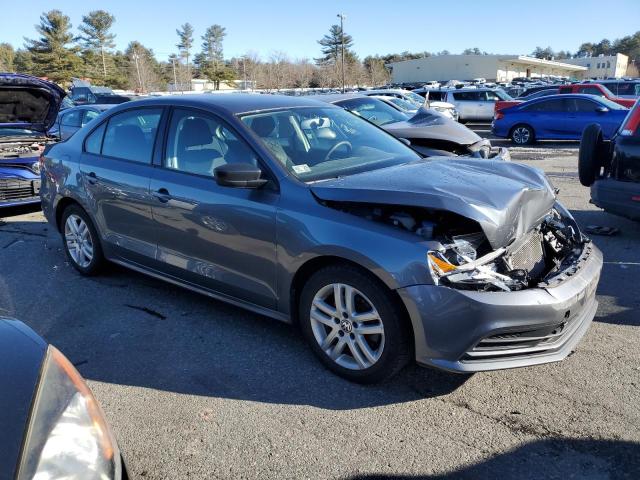 3VW2K7AJ5FM242000 - 2015 VOLKSWAGEN JETTA BASE SILVER photo 4